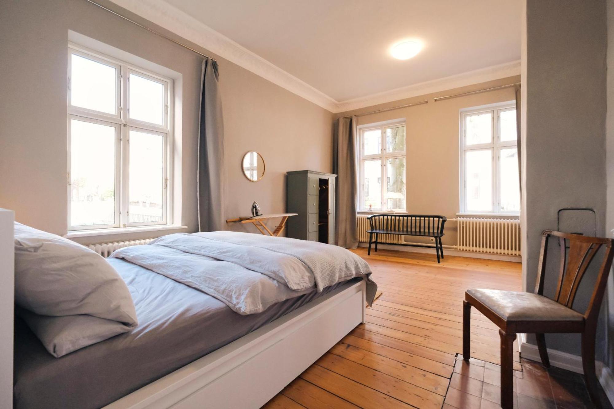 Villa Rosa - Charmante, Grosse Altbauwohnung Φλένσμπουργκ Εξωτερικό φωτογραφία