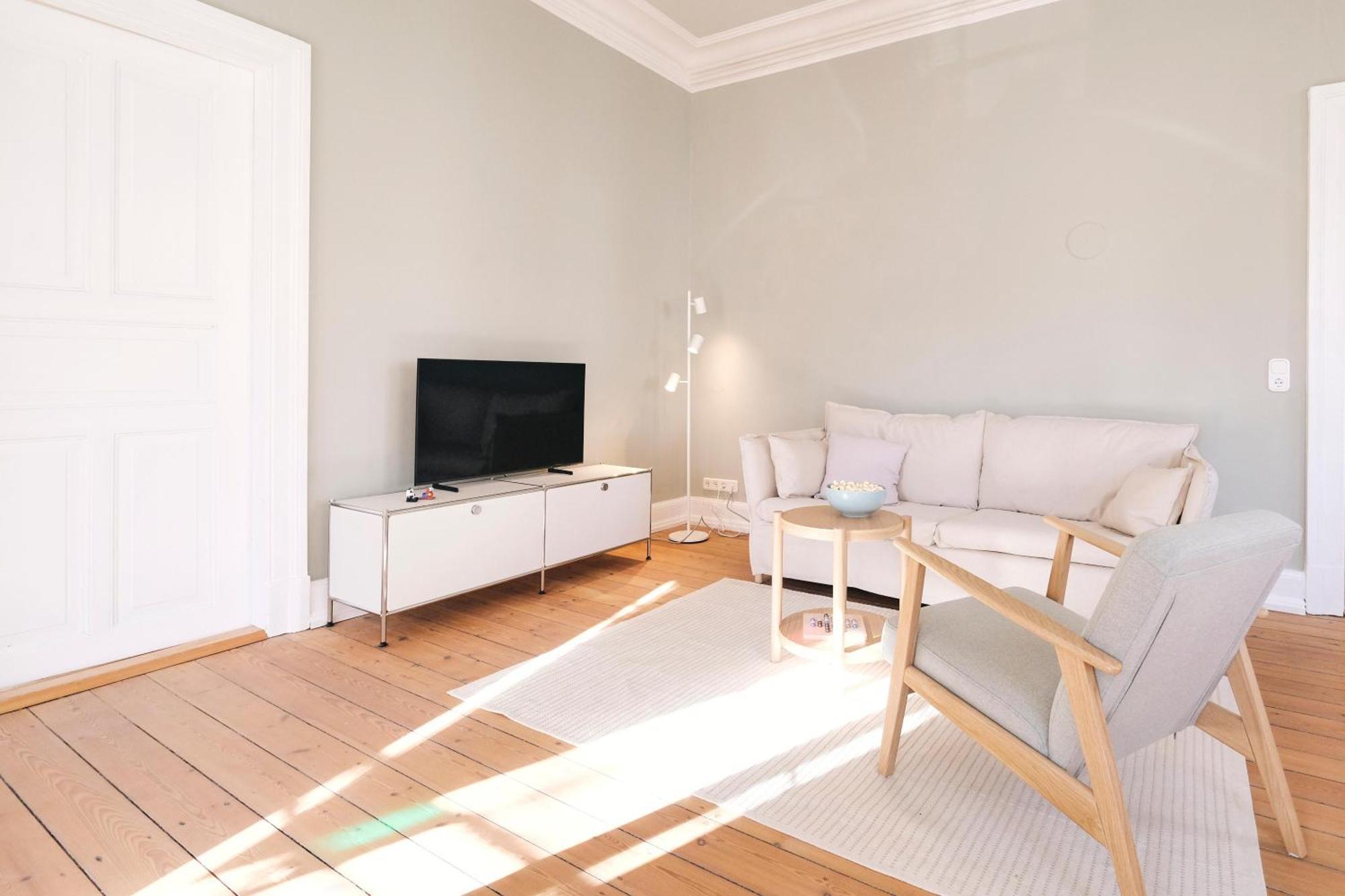 Villa Rosa - Charmante, Grosse Altbauwohnung Φλένσμπουργκ Εξωτερικό φωτογραφία
